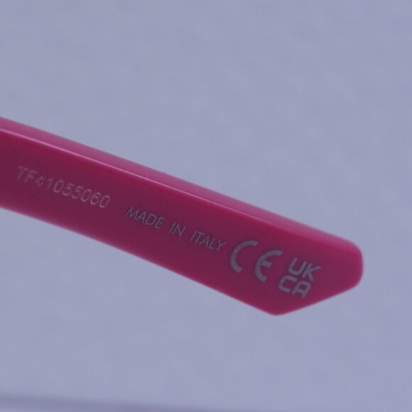 Dior WILDIOR S2U 73D0 Sunglasses Fuchsia Rectangle Frame, Bordeaux Lenses - Picture 8 of 14